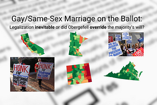 Gay Marriage on the Ballot — A Brief History