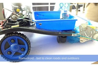 Ramudroid v1 — Robot design and Operation