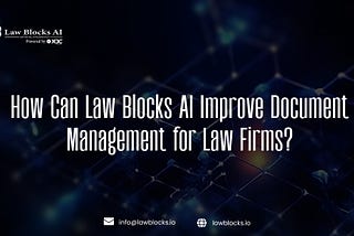 Law Blocks AI for Law Firms