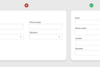 Form Design Best Practices