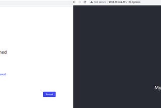 Host locally running app on the internet (free) without any web server