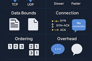 TCP vs UDP Cheat Sheet for System Design