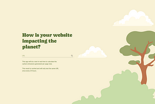 Greener Website: Building a Carbon Emissions Calculator with React