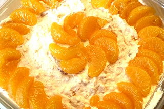 Specialty Dessert — Orange Fluff I