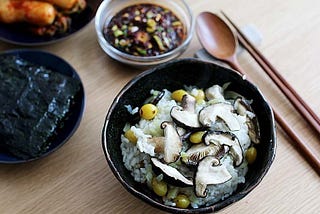 Recipes of the Unfortunate: Zen Shiitake Mushroom Rice