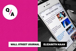 What I read: Elizabeth Nann of The Wall Street Journal