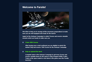 FARSITE — DeFi Powered MMO Game for Eth2 Era