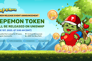 📢 Pepemon Token Release Event Announcement! 🎉