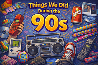 15 Things I Spent Too Much Time Doing in the 90s