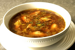 Chicken Soup — Scottish Cock-a-Leekie Soup