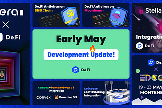 De.Fi has integrated zkSync Era Mainnet: 1/2 May Development Update