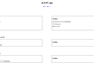 An Incomplete Guide to zk-KYC apps