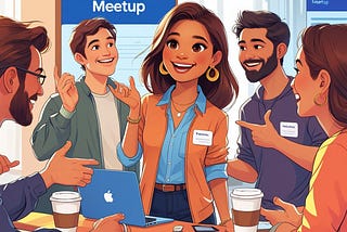Helping My Mentee Navigate Her First Meetup: An Icebreaker Guide