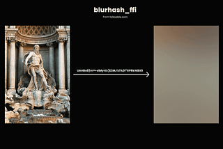A Faster Blurhash Alternative to flutter_blurhash and blurhash_dart