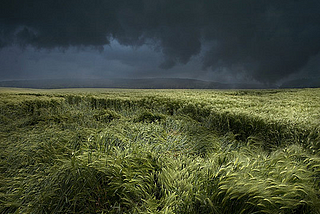 Thunderstorm, Tuscany, Italy