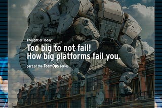 Too big to not fail!