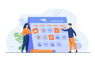 Content Marketing Illustration