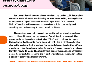Mindful Making with Ainslee Winter