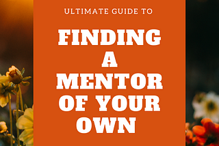 The Ultimate Guide To Finding A Mentor of Your Own