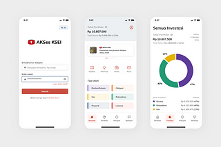 UI Design Challenge: AKSes KSEI — Investment App Redesign