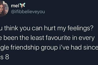 You Hate Me? Guess What? I’ve Been The Least Favorite …Of Anything..