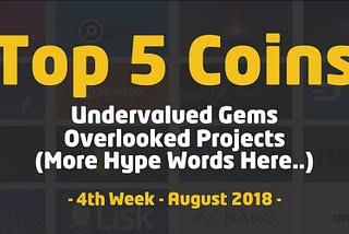 Our Top 5 Coins Of The Week — Hot Picks — Gems — Future Events — Reviews