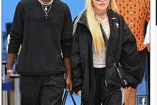 Smooth-confronted Madonna, 63, shows her figure in sheer T-shirt and Adidas tracksuit showing up at…