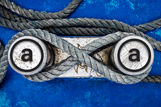 The arweave symbol and nautical knot