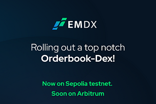 EMDX launches testnet Order Book-Based DEX Powered by Orderly Network.