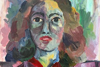 Label for a Self Portrait
