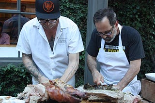 The pigs of summer: Roasting artisanal pork with Delfina’s Craig Stoll
