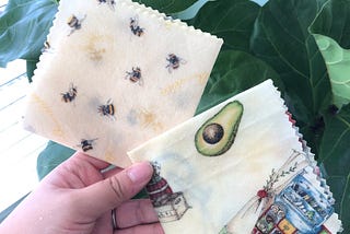 Making your own beeswax wraps