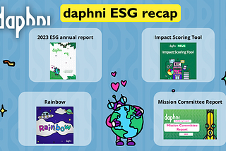 What Happened On The ESG Side At Daphni This Month? The Recap!