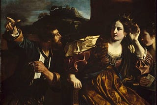 Queen Semiramis with her ministers