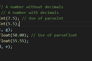 Re Introduction to JavaScript