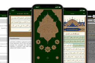 a Quran app with a plethora of features