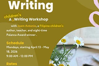 A Children’s (Memoir) Writing Workshop