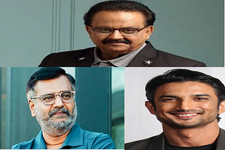 S.P. balasubrahmanyam, Vivek and Sushant Singh Rajput — 3 victims of the pandemic