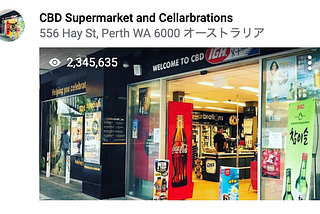 Photo Surpassing 2 Million Views😲: ‘CBD Supermarket and Cellarbrations’ in Perth, Australia