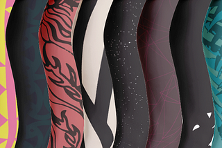 DEKKO Wearable Art Tights