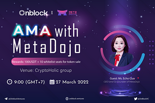 [English] MetaDojo >< OnBlock AMA Recap