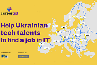 Careeraid connects Ukrainian talents and hiring companies on one platform