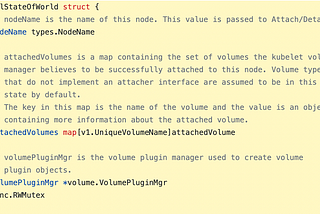 What happens when volumeManager in the kubelet starts?