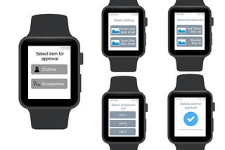 Designing a scheduler for Apple watch