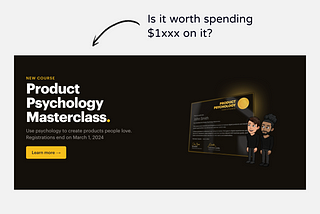 An honest review of the Growth.Design Product Psychology Masterclass