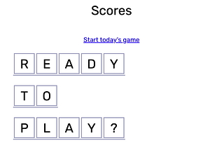 Introducing “Scores”