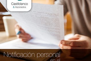 Notificación personal en el Decreto 806 de 2020