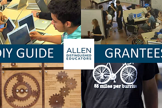 30 Teachers From Across U.S. Earn Allen Distinguished Educators Grants