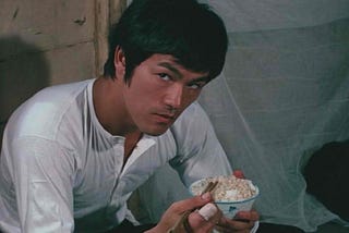 Bruce Lee eating noodles is another man’s story