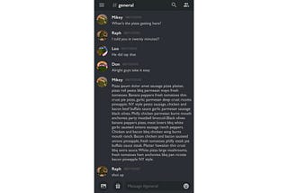 Programmatic UI: Discord